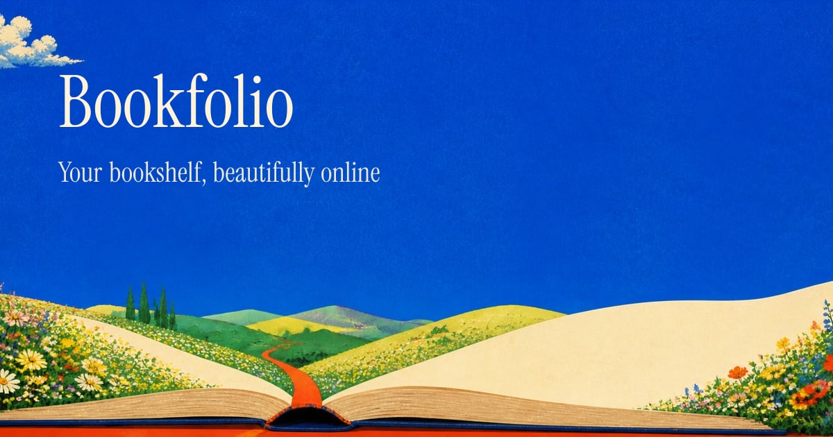 Bookfolio - Track, Organize & Share Your Book Collection Online